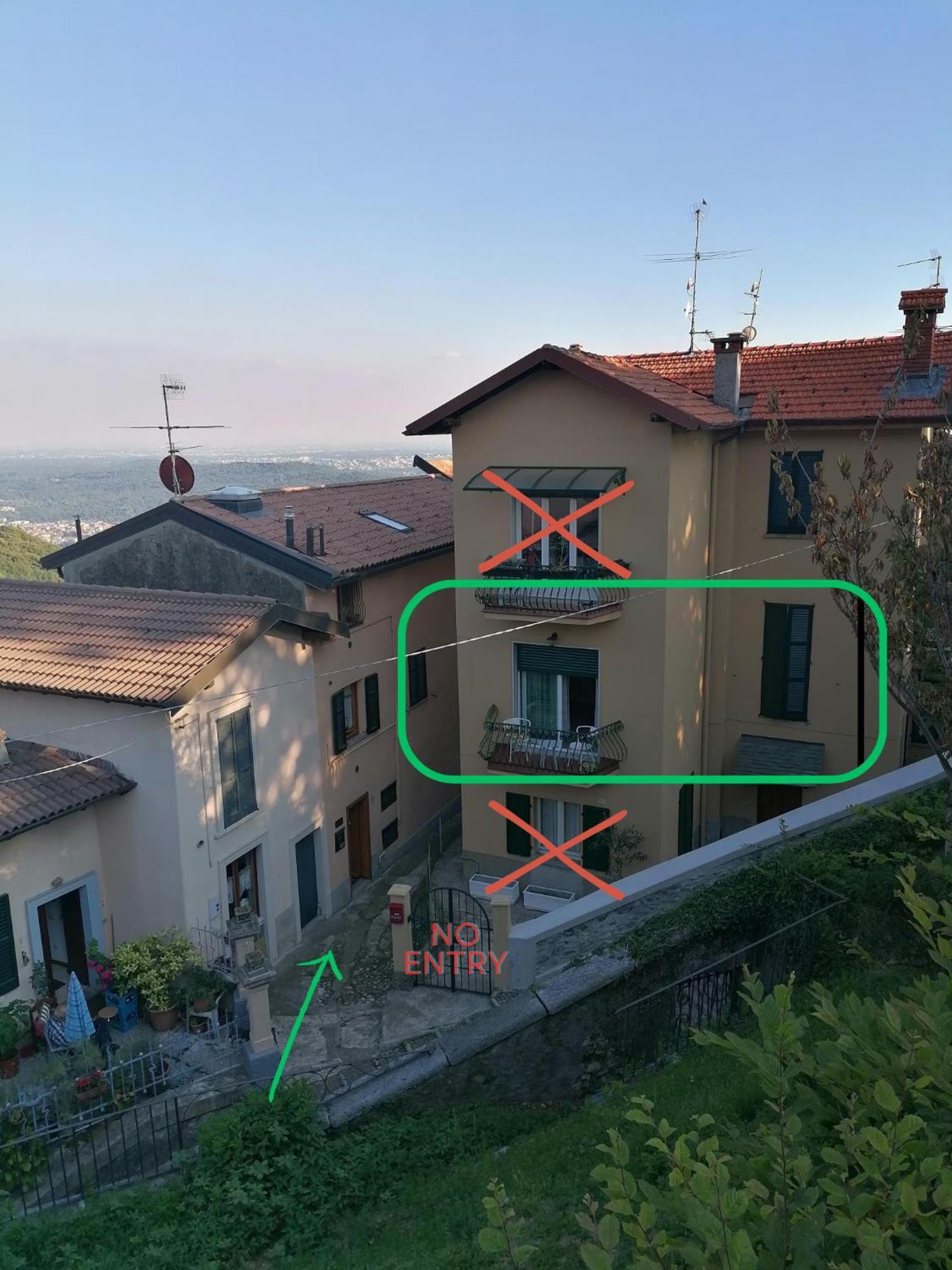 Apartament Via Funicolare Brunate Zewnętrze zdjęcie